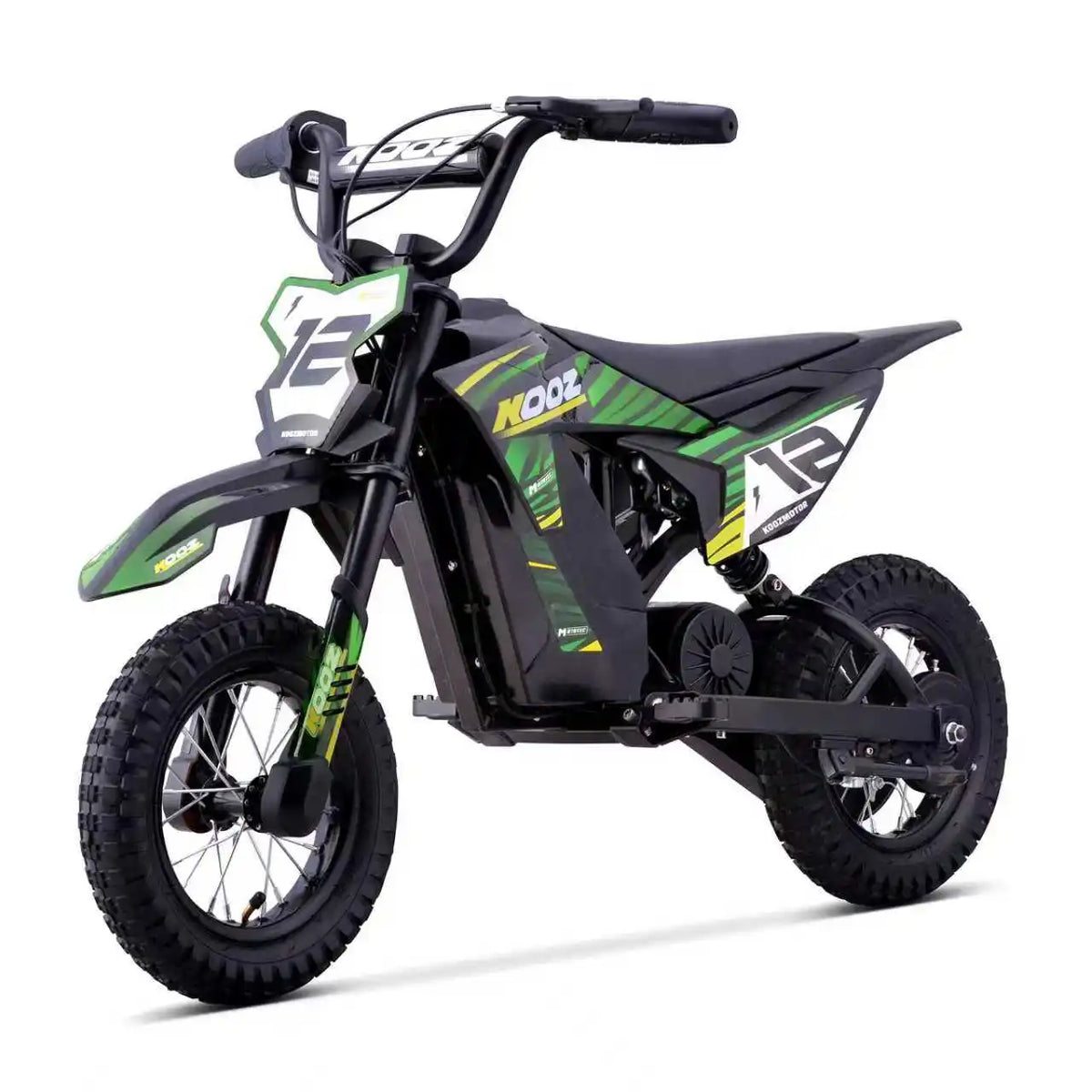 KOOZ Electric Dirt Bike For Kids Featuring Reliable Outdoor Performance