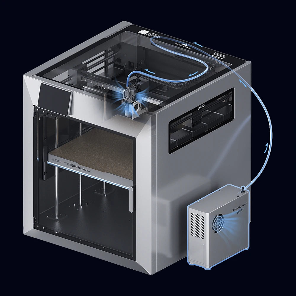 QIDI MAX4 CoreXY 3D Printer Industrial High Speed Enclosed Chamber