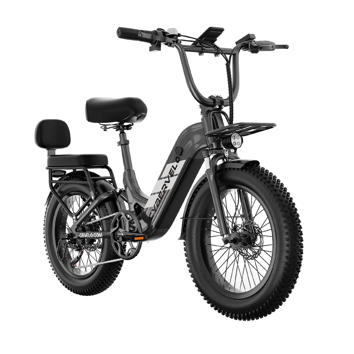 Cybervelo Electric Bike With Long Range Battery Pack
