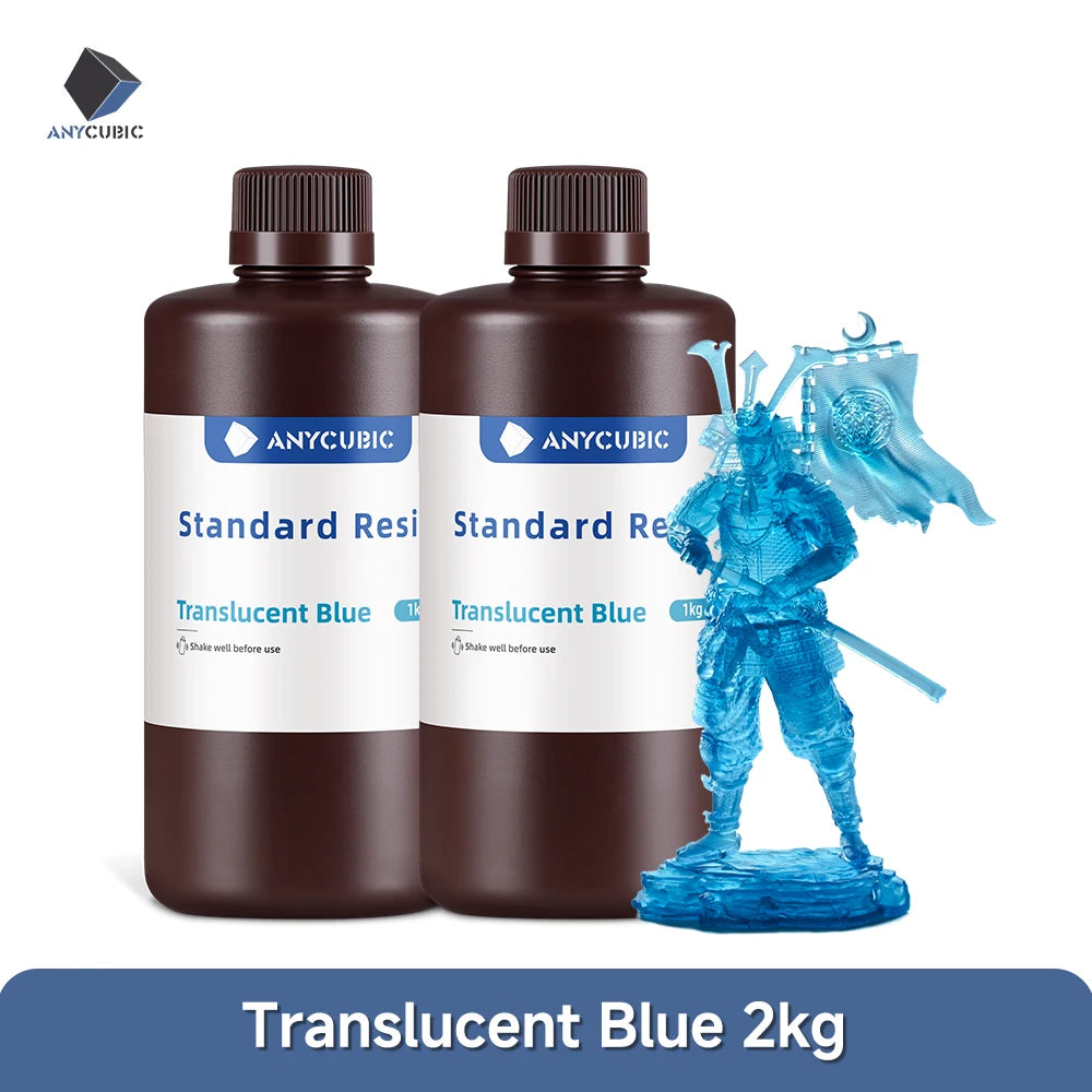 Anycubic Standard 405nm UV Photopolymer Resin for LCD 3D Printers