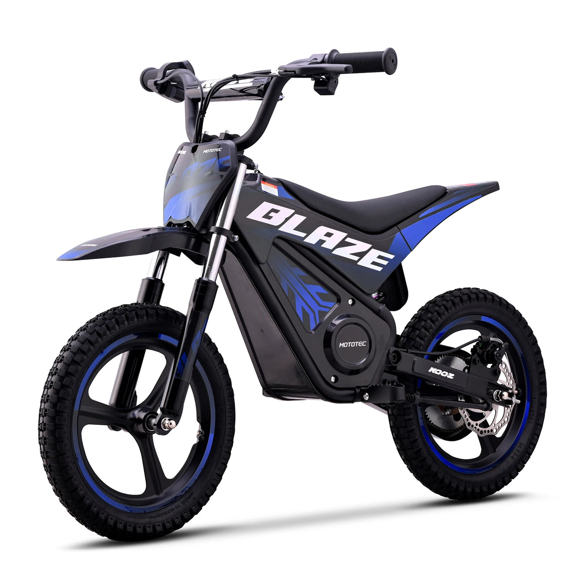 Kooz 350W Electric Dirt Bike For Kids Dual Speed Mode