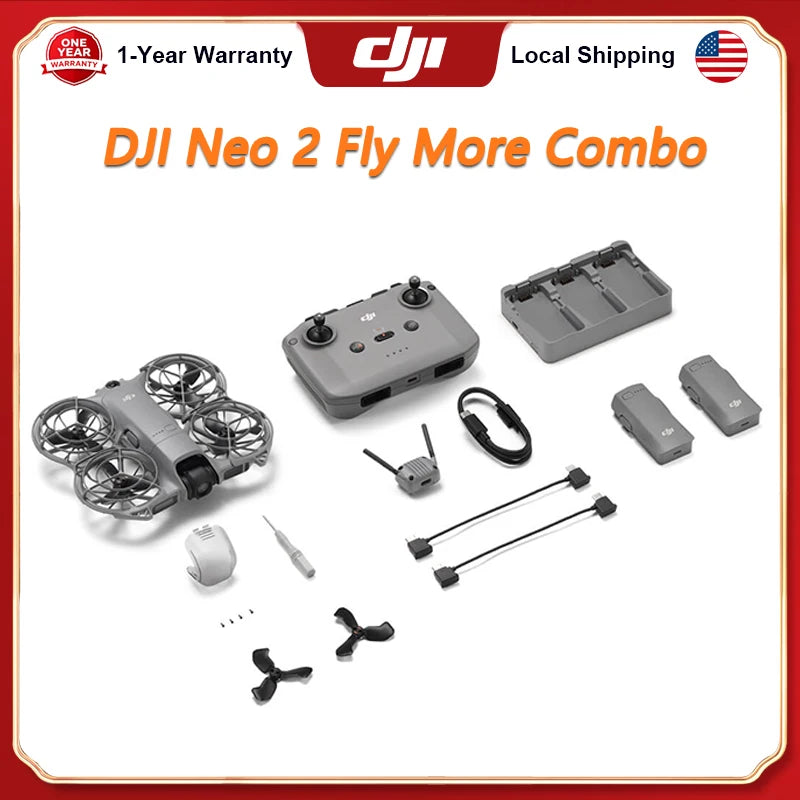 DJI Neo 2 Fly More Combo Drone Remote Controller Kit