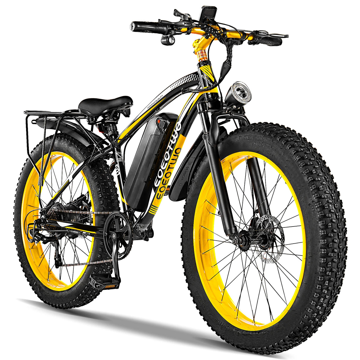 Eoeotwo 750W Aluminum Fat Tire Electric Bike 48V Battery