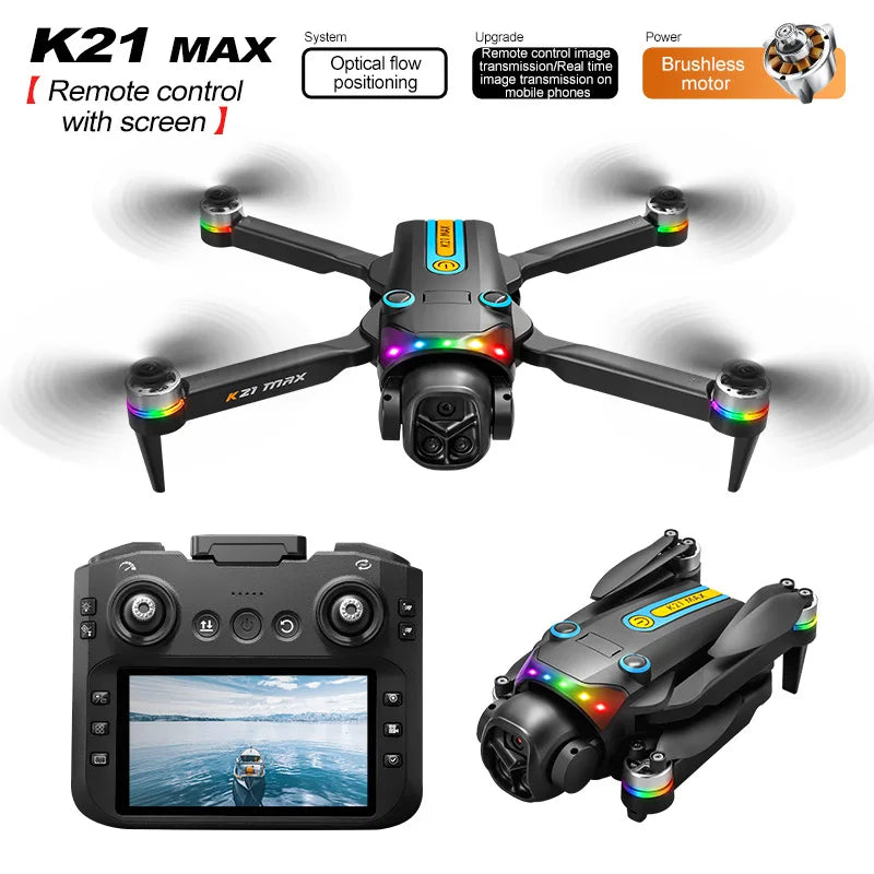 ZNLYRION K21MAX Foldable Brushless RC Drone With Smart Controller