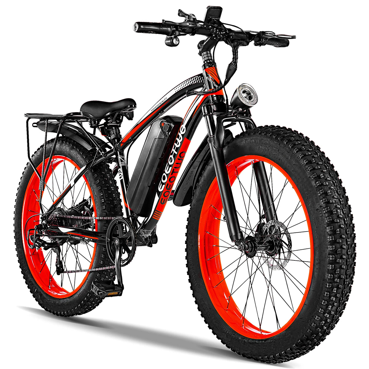 Eoeotwo 750W Aluminum Fat Tire Electric Bike 48V Battery