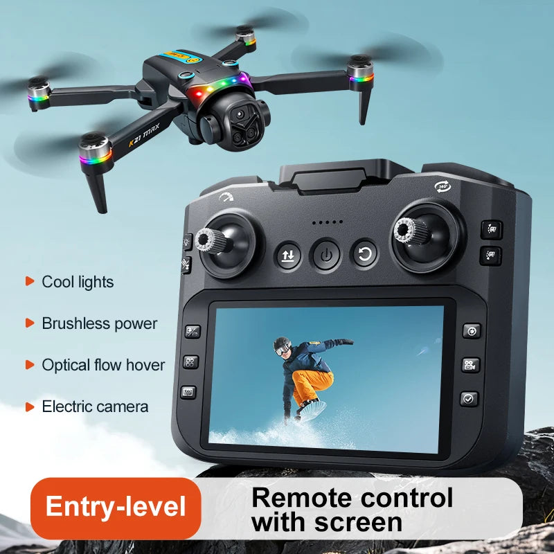 ZNLYRION K21MAX Foldable Brushless RC Drone With Smart Controller