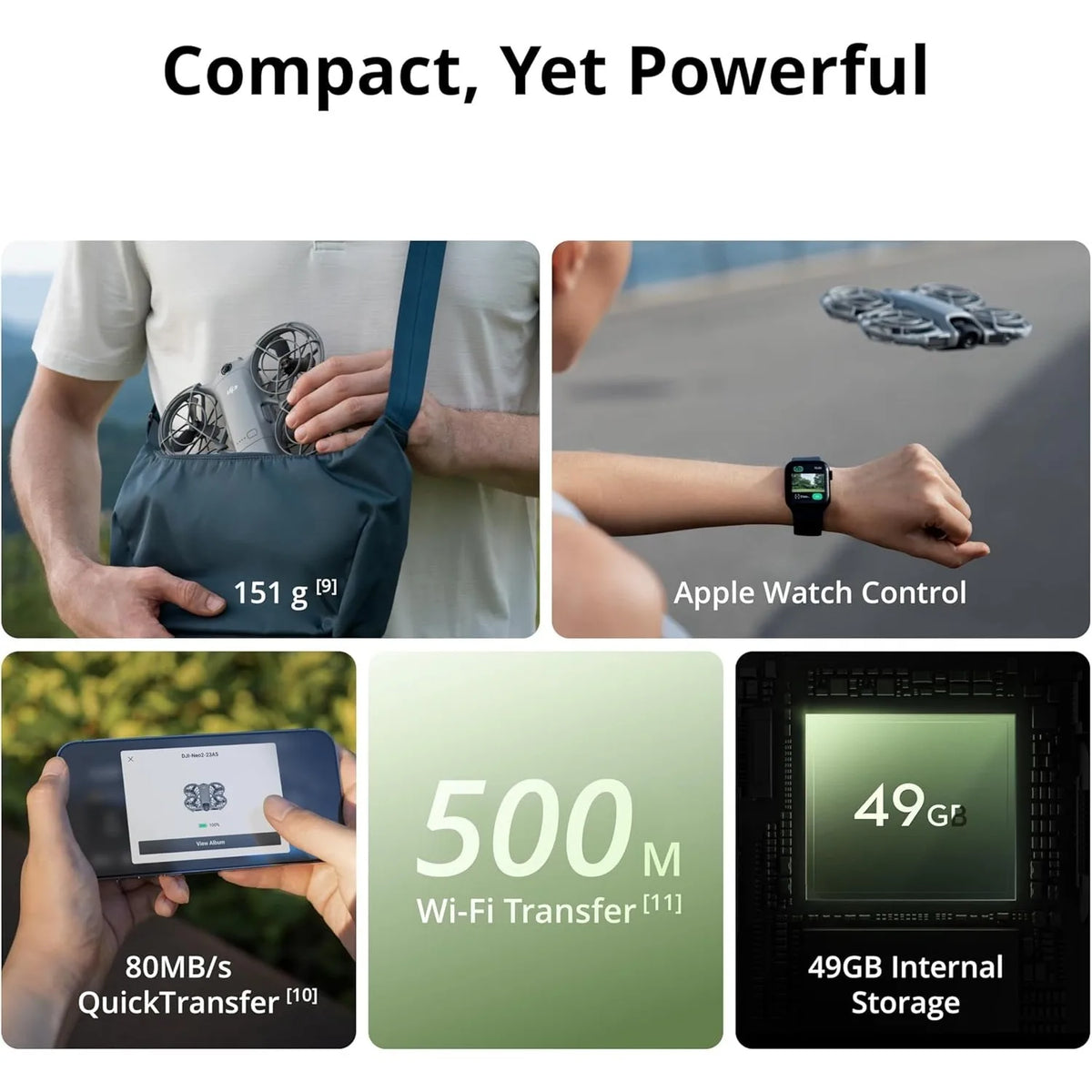 DJI Neo 2 Camera Drone With RC Controller And Battery Pack