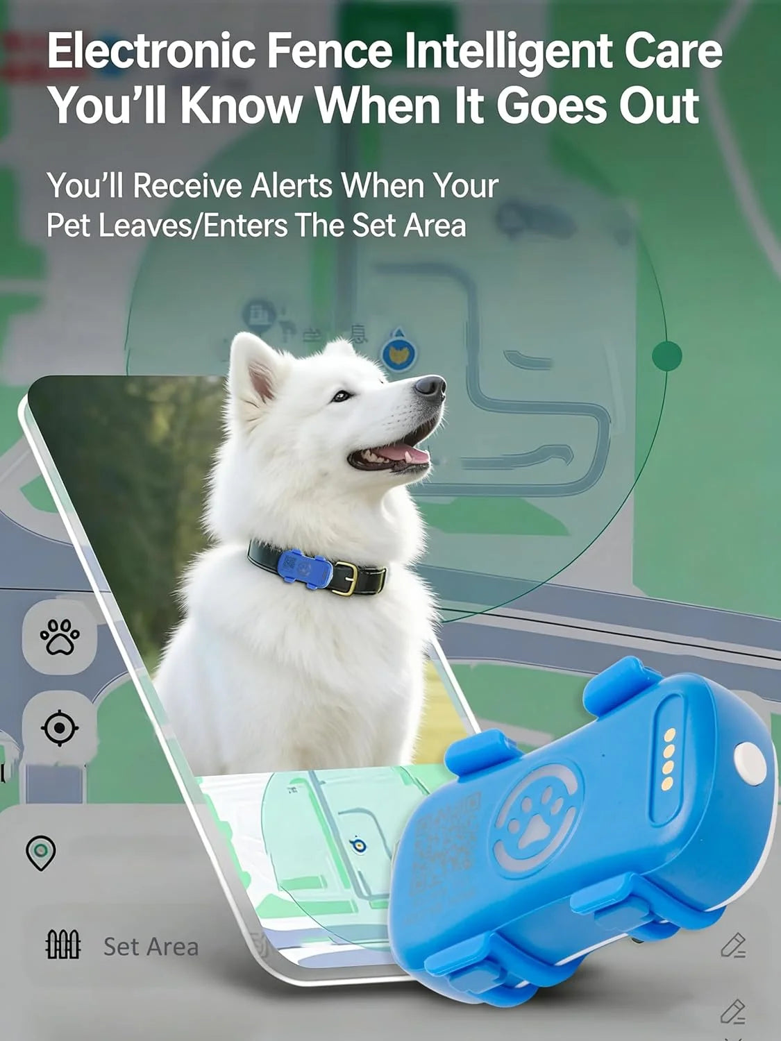 4G GPS Pet Tracker With Real Time Location And Waterproof Design