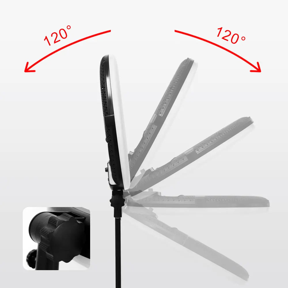 Yidoblo Bi Color Ring Light with Tripod Studio Photo Lamp