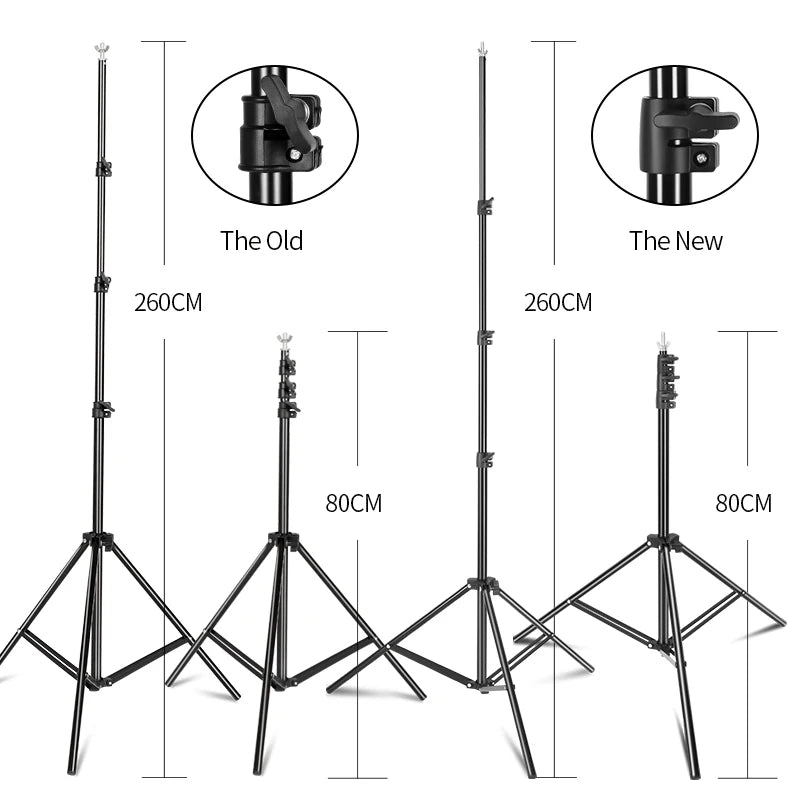 SH Studio Backdrop Stand Telescopic Support With Carry Bag