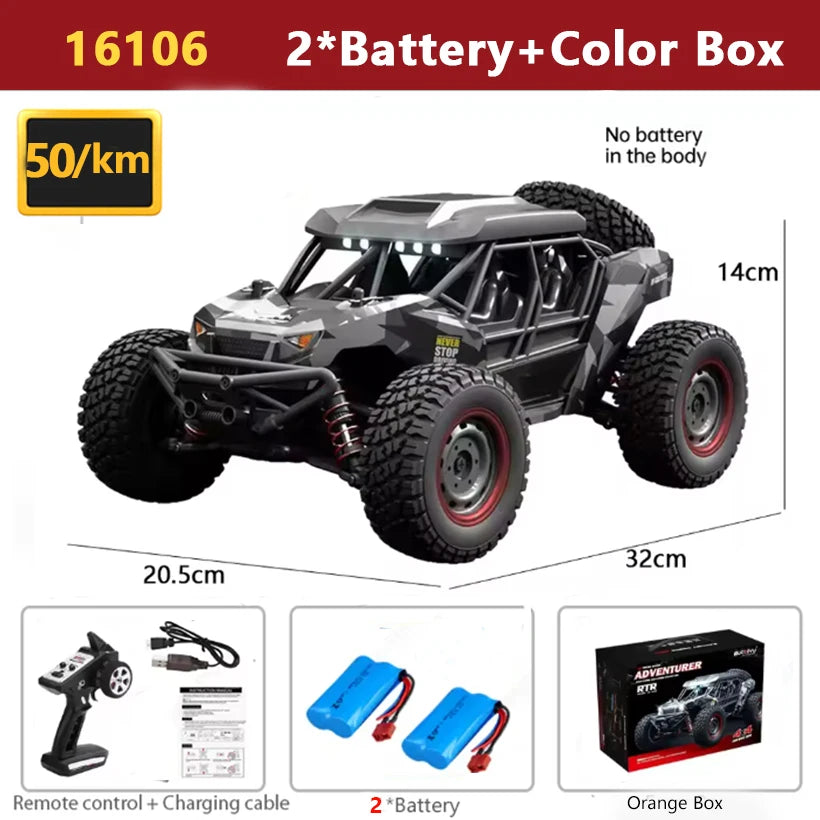 SUCHIYURC 4WD Remote Control Monster Truck With LED Lights