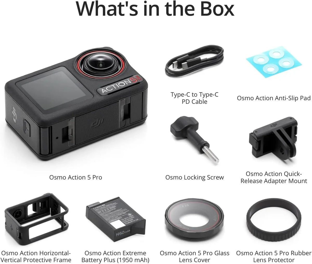 DJI Osmo Action 5 Pro 4K Waterproof Video Camera