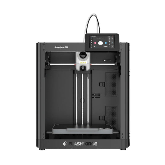 FLASHFORGE Adventurer 5M 3d Printer Max 600mm/s High Speed Full-auto Leveling 280℃ Direct Extruder PEI Flexible Plate