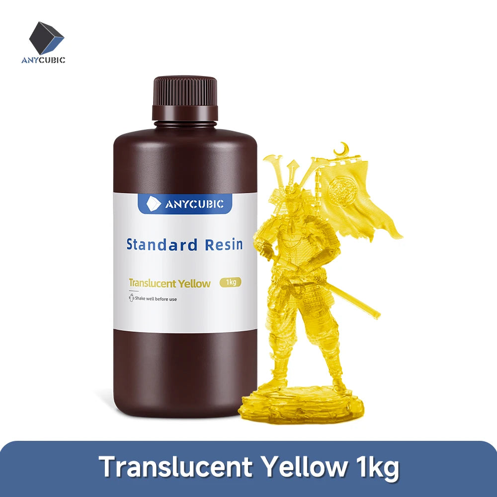 Anycubic Standard 405nm UV Photopolymer Resin for LCD 3D Printers
