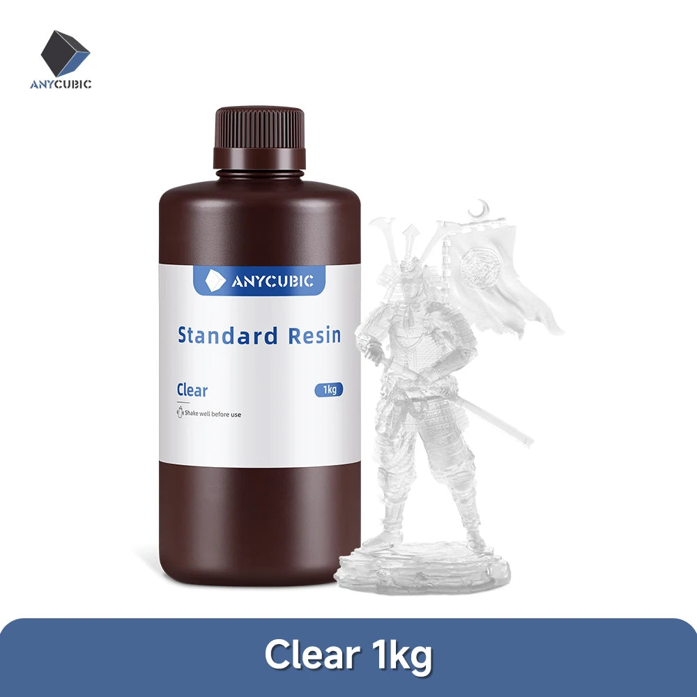 Anycubic Standard 405nm UV Photopolymer Resin for LCD 3D Printers
