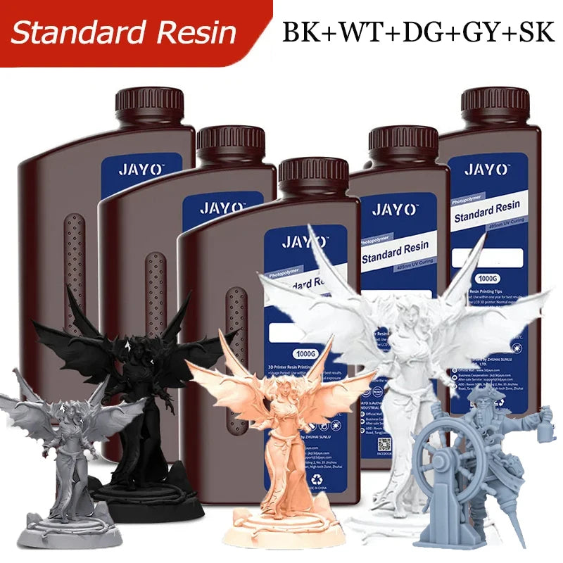JAYO High Precision UV Photopolymer Resin For LCD 3D Printers