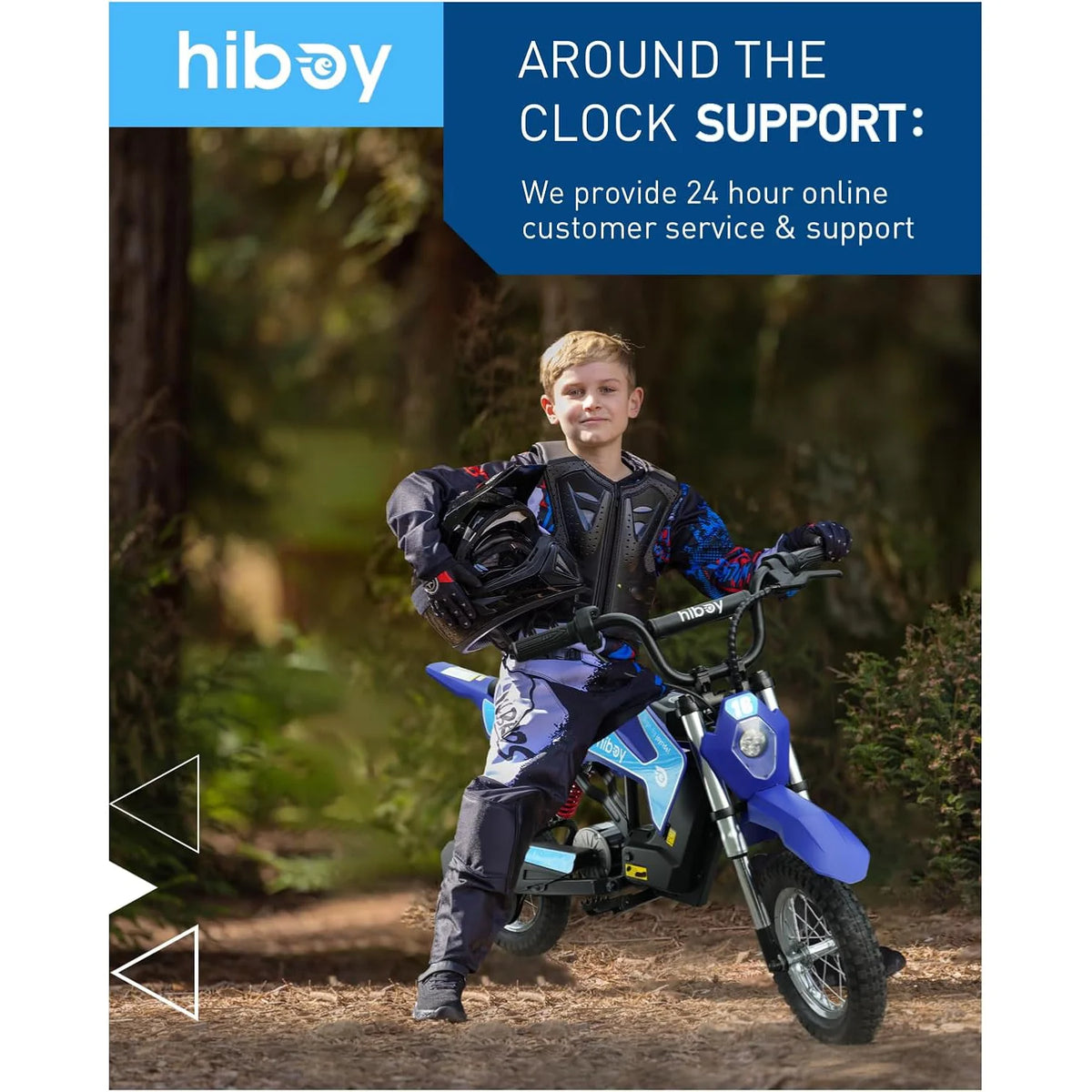 Hiboy Electric Dirt Bike For Kids With Long Range Battery