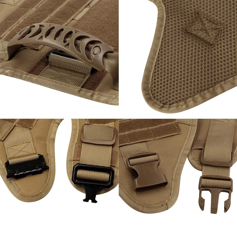 Petravel Nylon Dog Harness And Leash Set Quick Release Buckle