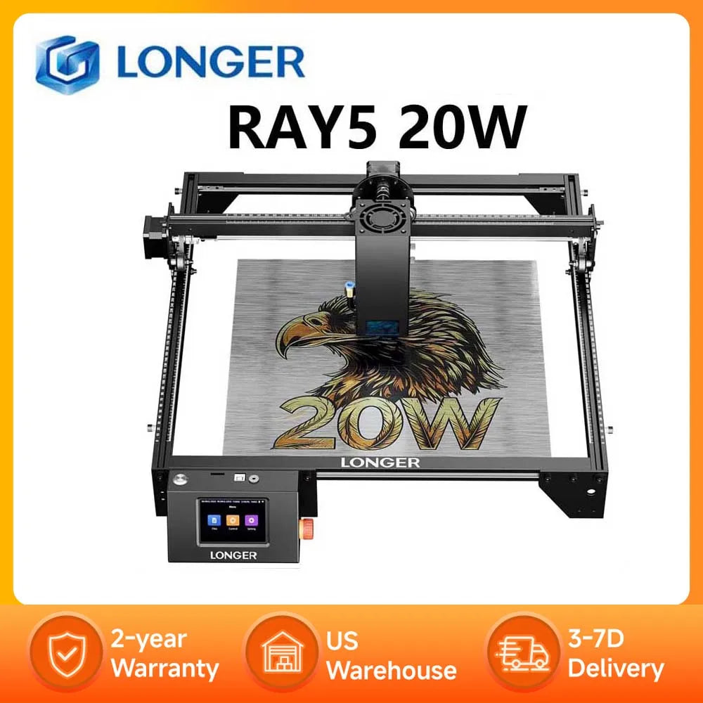 Longer Ray5 20W Laser Engraver Wireless Touch Screen