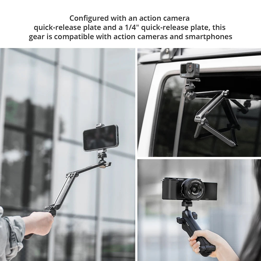 Pgytech Mantispod Vlogging Tripod With Phone Holder