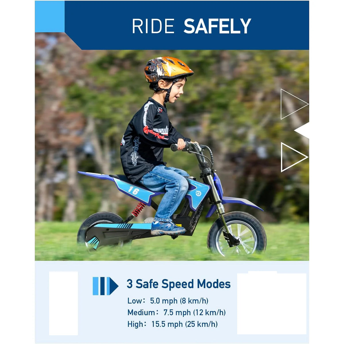 Hiboy Electric Dirt Bike For Kids With Long Range Battery
