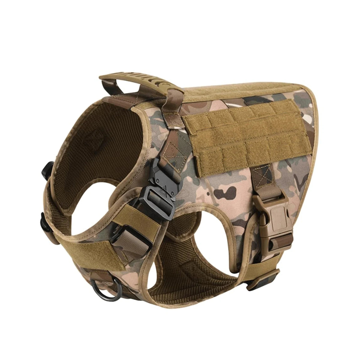 Petavel Tactical Padded Dog Harness With Quick Release Buckle