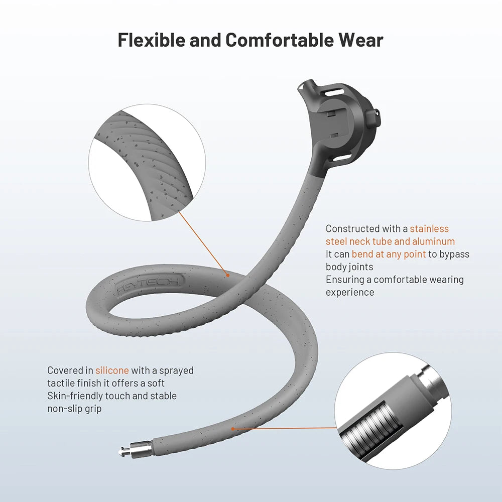 PGYTECH CapLock Magnetic Smartphone Neck Mount For Gopro/Insta360/DJI Action Camera