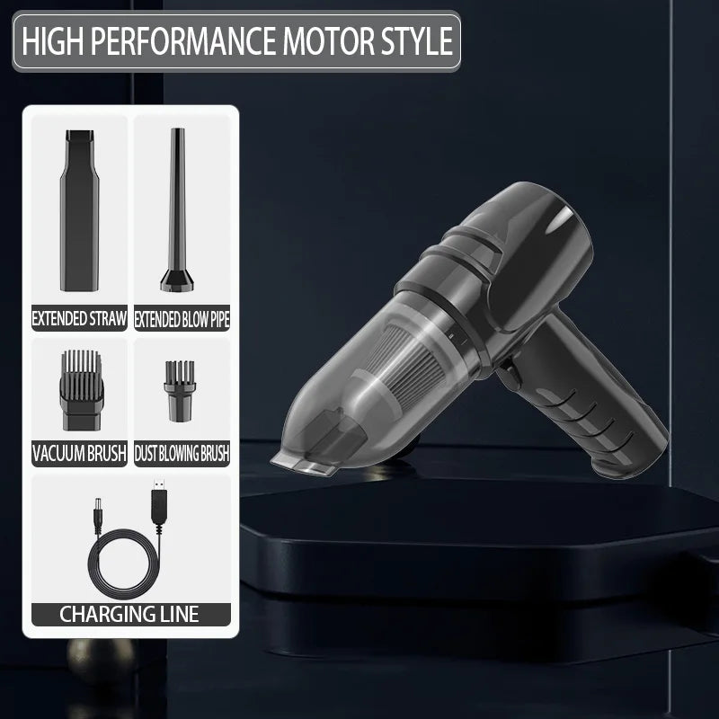 Treknexer Wireless Handheld Vacuum Cleaner For Car And Home