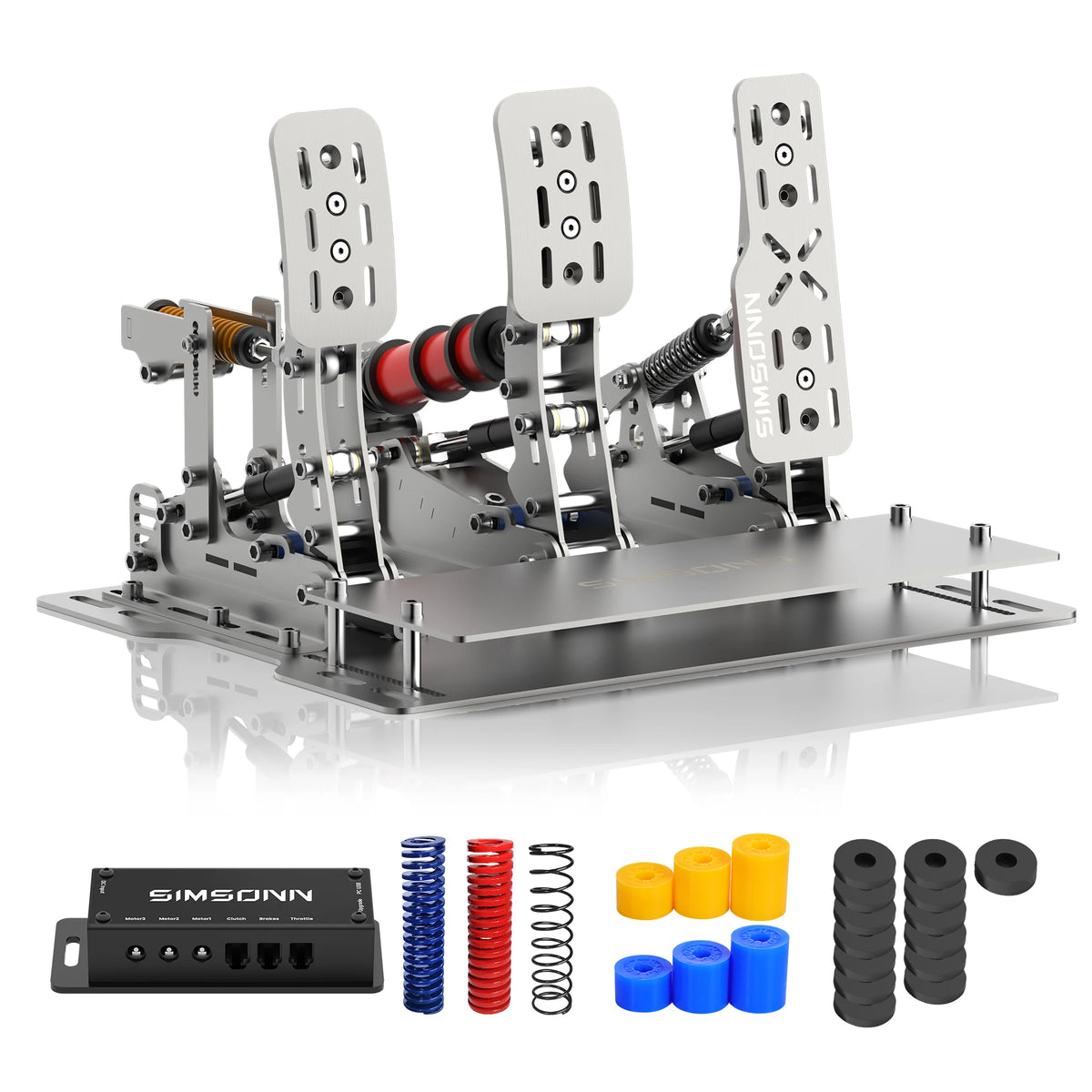 Simsonn Plus X Sim Racing PC Pedal With Vibration Motors
