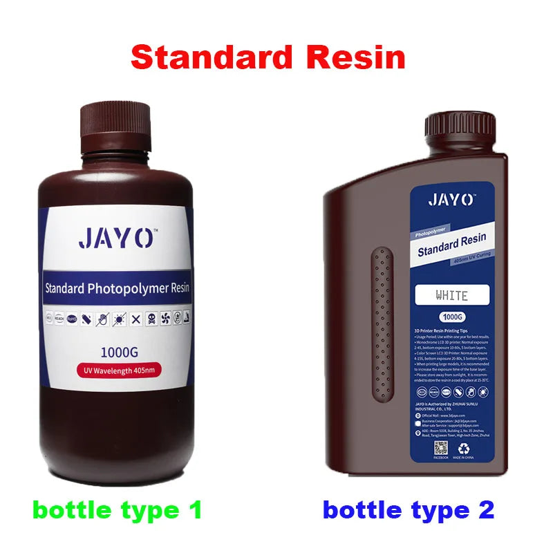 JAYO High Precision UV Photopolymer Resin for LCD 3D Printers