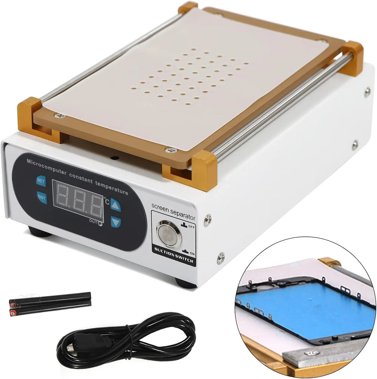 LCD Screen Separator Machine With Built In Vacuum Pump