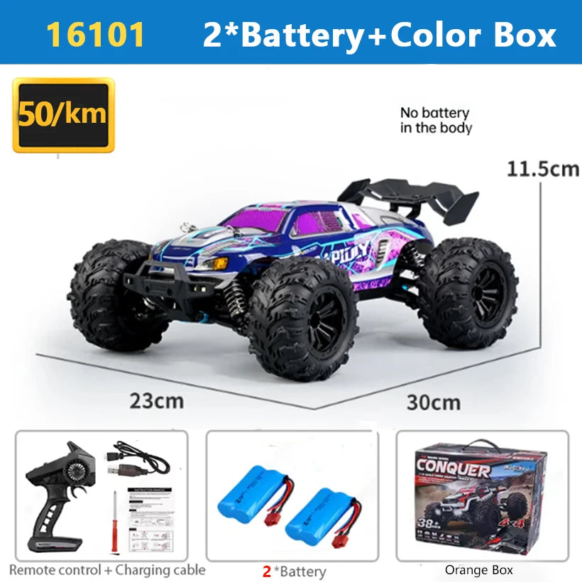 SUCHIYURC 4WD Remote Control Monster Truck With LED Lights