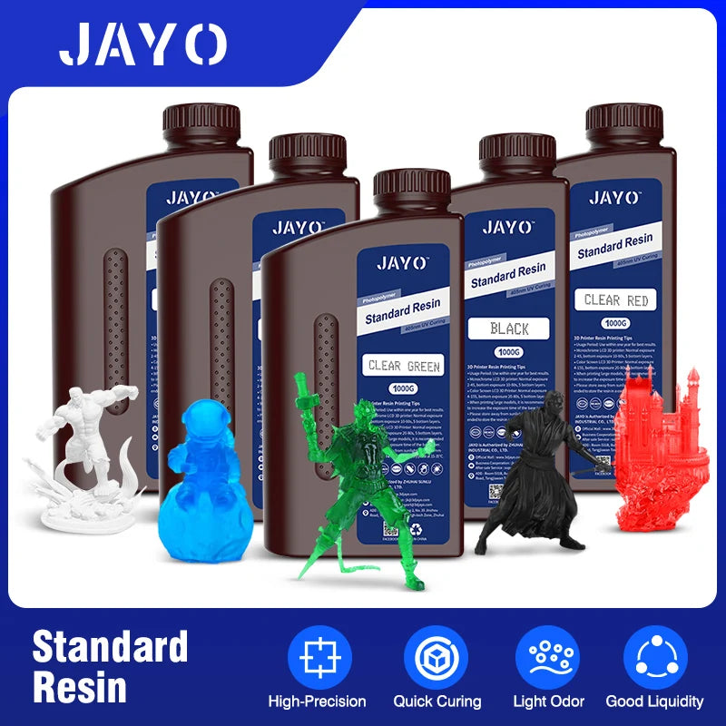 JAYO High Precision UV Photopolymer Resin For LCD 3D Printers