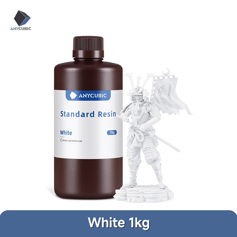 Anycubic Standard 405nm UV Photopolymer Resin for LCD 3D Printers