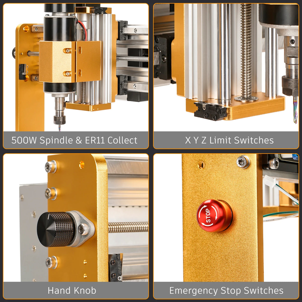 Lunyee 3018Pro Ultra 500W CNC Router And Milling Machine