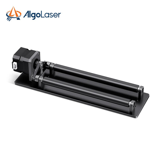 AlgoLaser Engraver Rotary Roller Rotary Chuck for 4 in-1 Multi-Functional Laser Rotary Roller Y-axis Jaw Chuck for Engraving