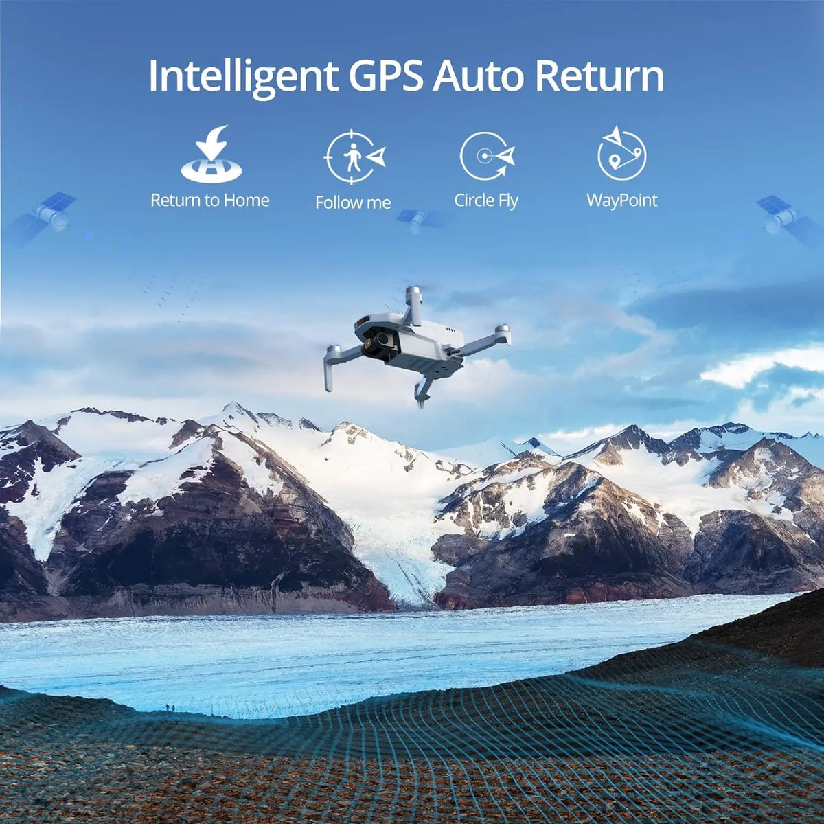Potensic Atom SE 4K HD GPS Professional Gimbal Drone