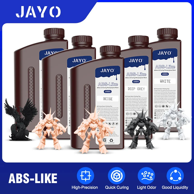 JAYO 5kg Liquid Photopolymer Resin high precision UV Resin apply Photon/Photon S/Photon Mono For LCD 3D Printer Printing Materia