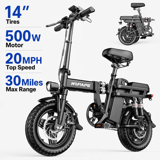 Eoeotwo 1500W Peak Fat Tire Electric Bike With 48V Battery
