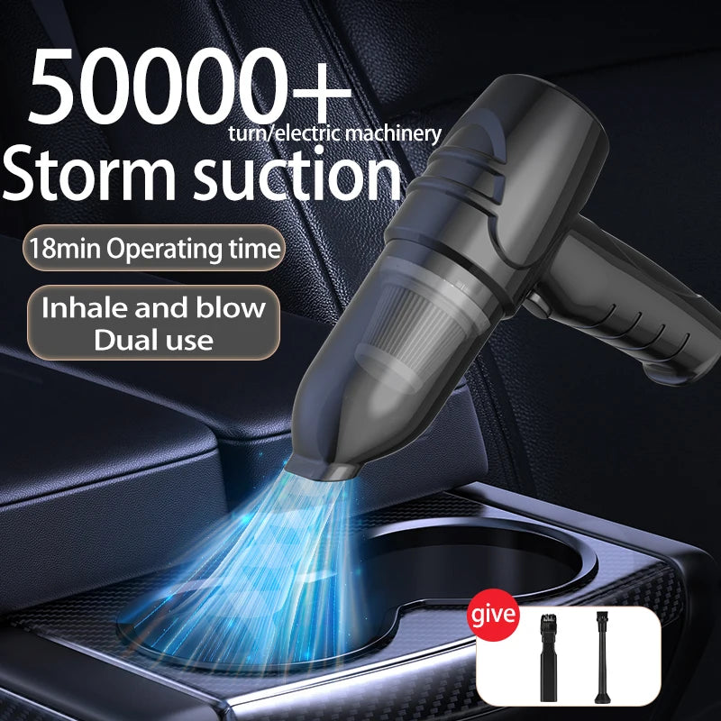 Treknexer Wireless Handheld Vacuum Cleaner For Car And Home