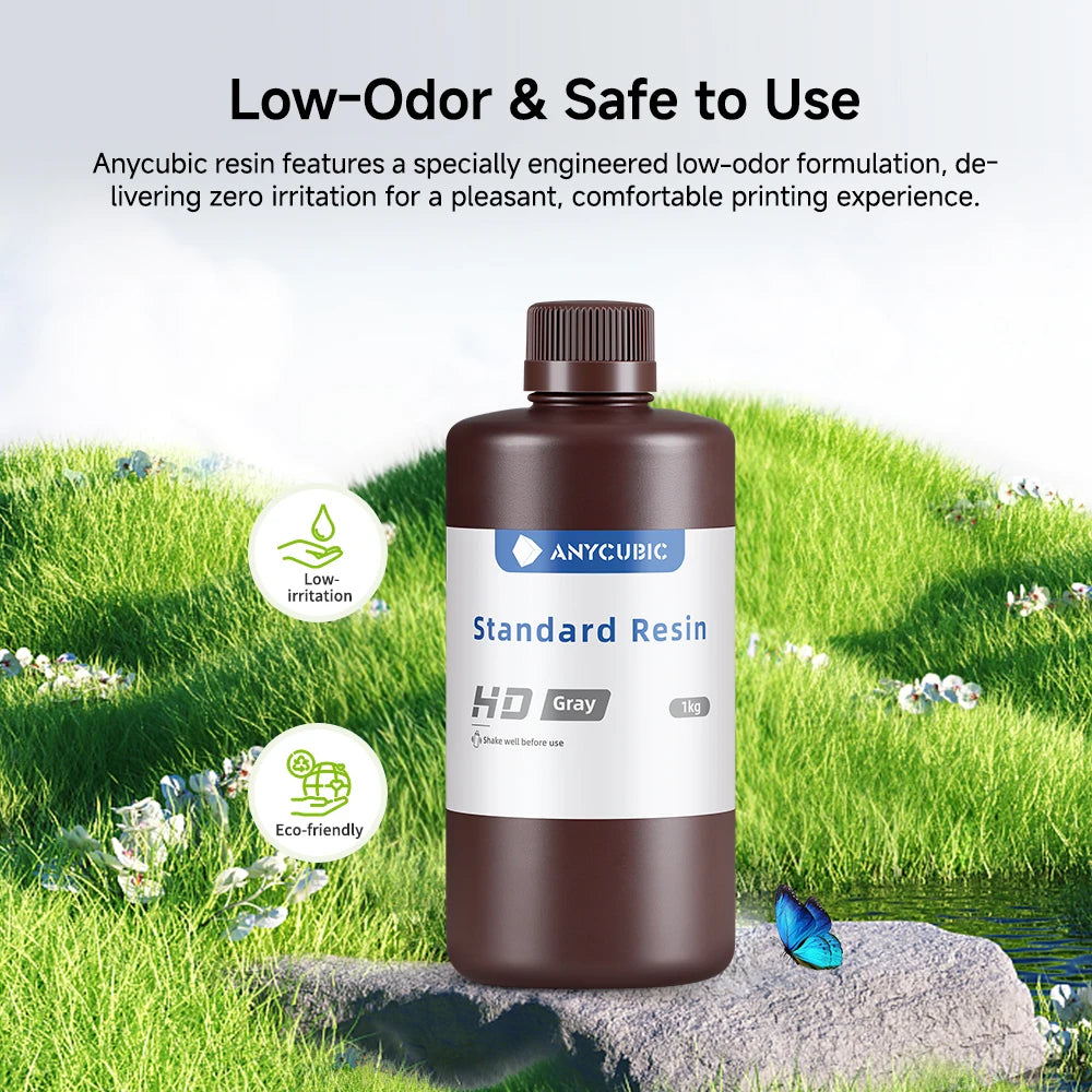 Anycubic Standard 405nm UV Photopolymer Resin for LCD 3D Printers