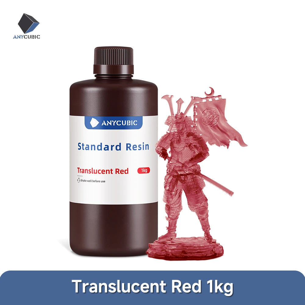 Anycubic 405nm UV Photopolymer Resin for LCD 3D Printers