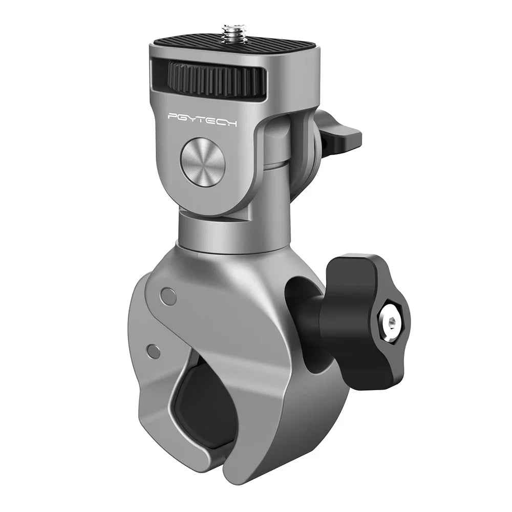 PGYTECH Super Clamp Mount 17mm to 37mm 1/4"screw Adapter For Bicycle/Vehicle Series Cycling Action Camera Smartphones