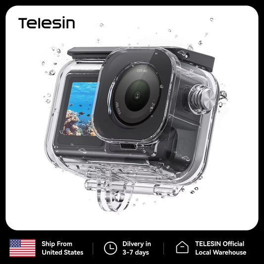 Telesin Waterproof Case For DJI Osmo Action 6 Underwater Housing