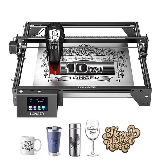 Longer RAY5 10W Laser Engraver For Wood Metal Leather