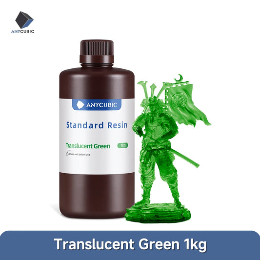 Anycubic Standard 405nm UV Photopolymer Resin for LCD 3D Printers
