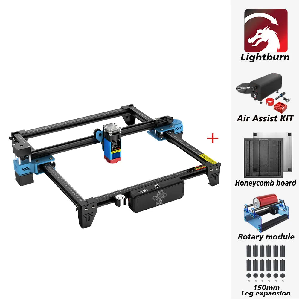 TwoTrees TTS-55Pro 40W WiFi Laser Engraver CNC Cutting Machine
