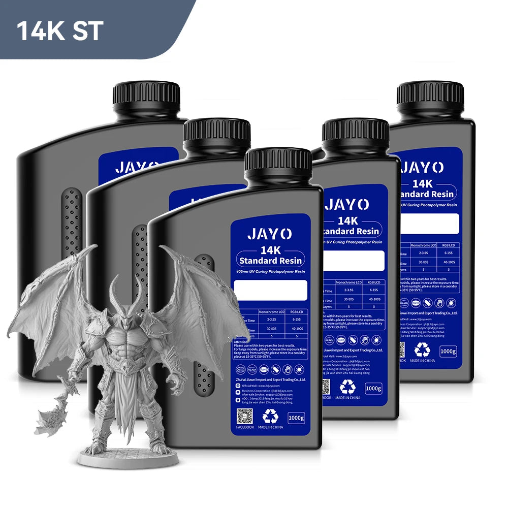 JAYO 5kg Liquid Photopolymer Resin high precision UV Resin apply Photon/Photon S/Photon Mono For LCD 3D Printer Printing Materia