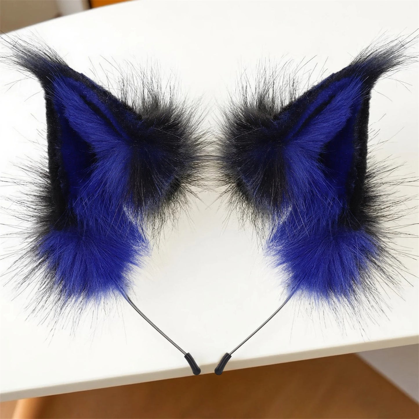 HiriginCN Fox Ear Hair Band Faux Fur Costume Headband