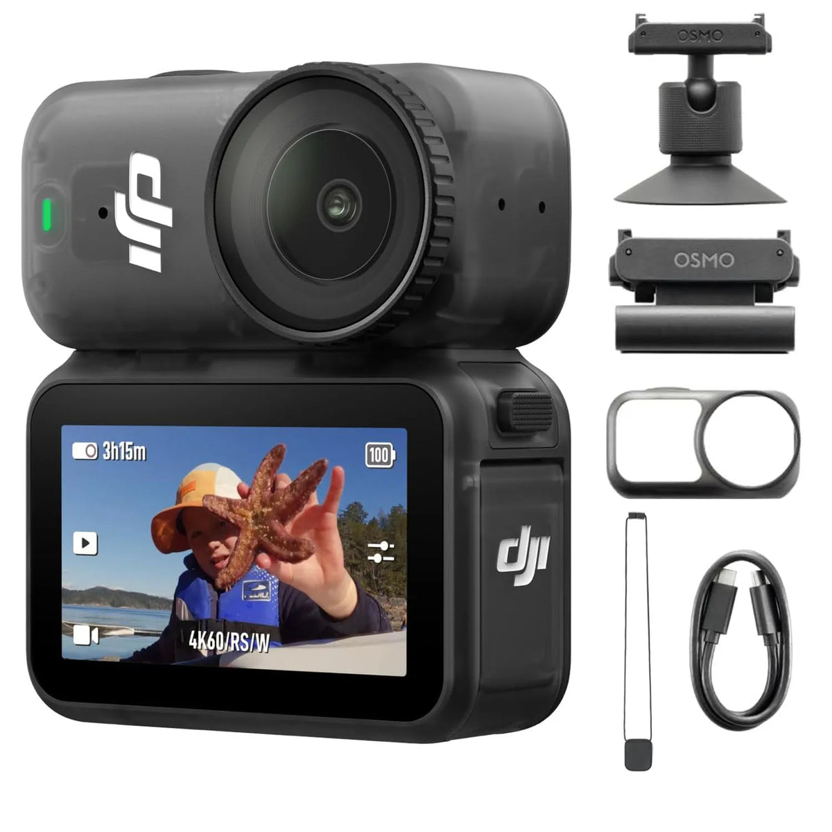 DJI Osmo Nano 4K Magnetic Vlogging Camera POV Sports Cam